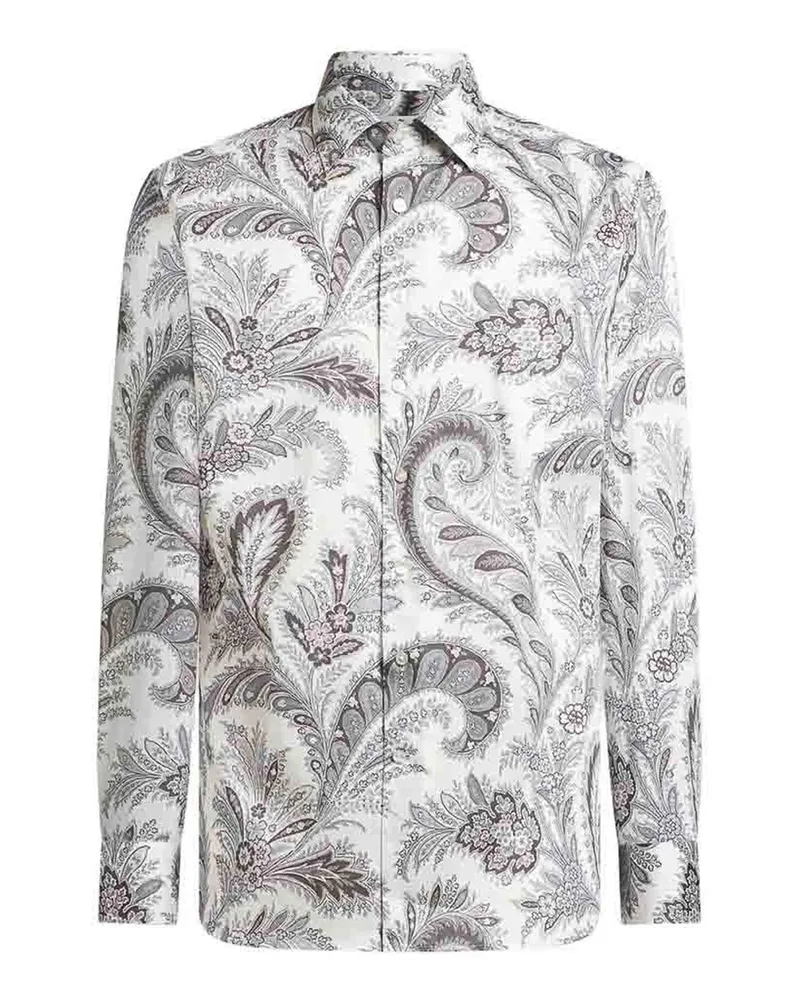 Etro Hemd - Grau Grau