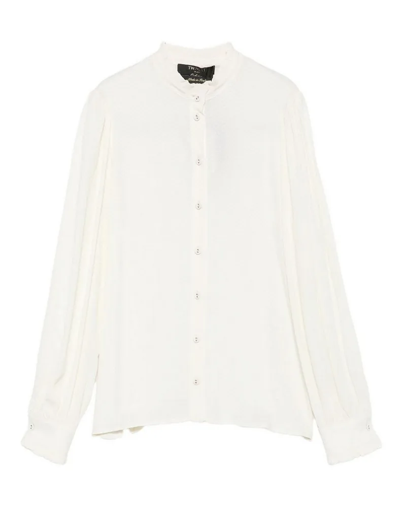 Twin-Set Bluse - Weiß Weiß