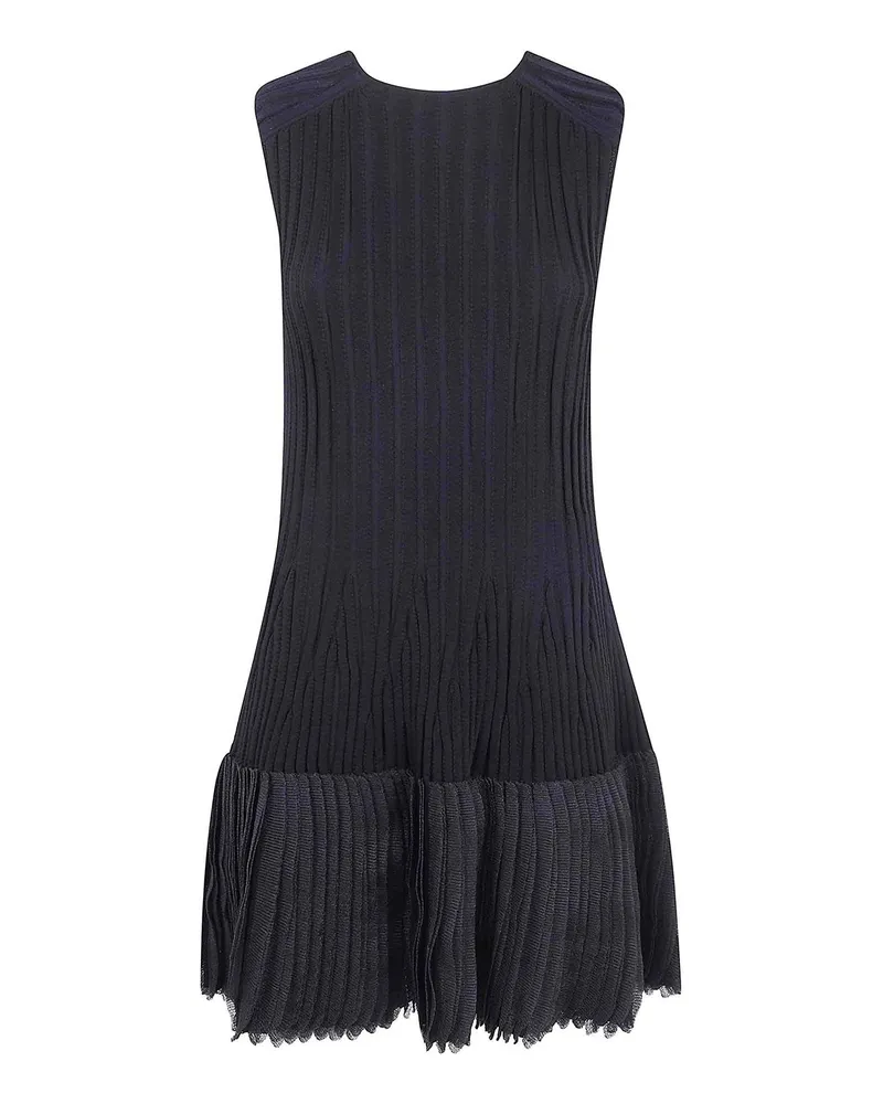 Emporio Armani Knielanges Kleid - Schwarz Schwarz