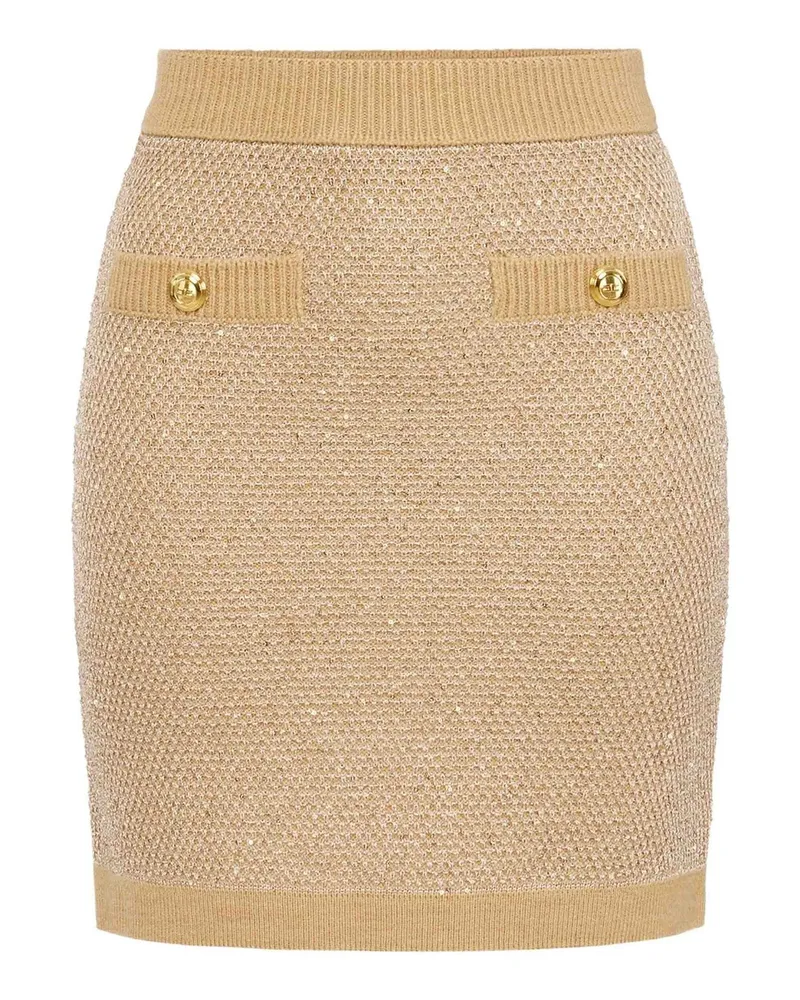 Elisabetta Franchi Midirock - Beige Beige