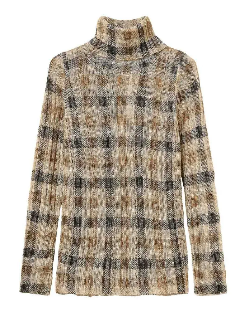 Twin-Set Rollkragenpullover - Beige Beige