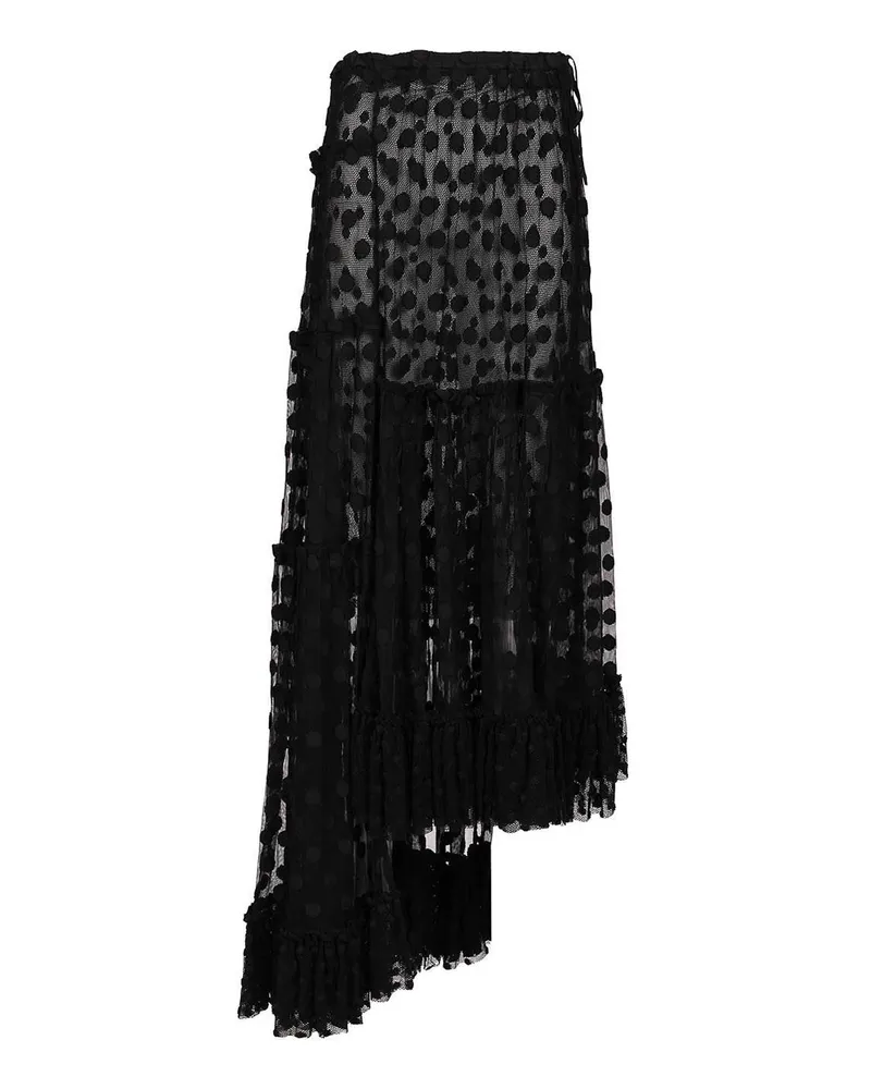 Dries van Noten Langer Rock - Schwarz Schwarz