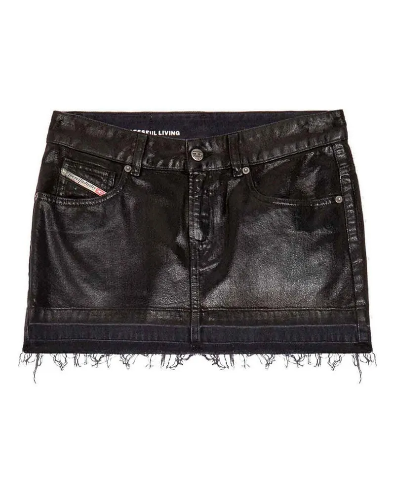 Diesel Minirock - Schwarz Schwarz