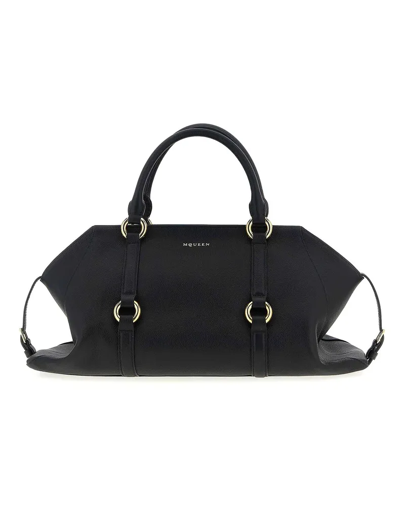 Alexander McQueen Shopper - Schwarz Schwarz