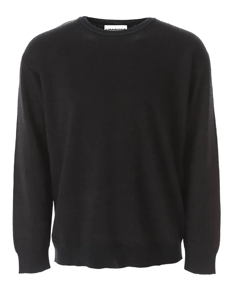 Moschino Rundhalspullover - Grau Grau