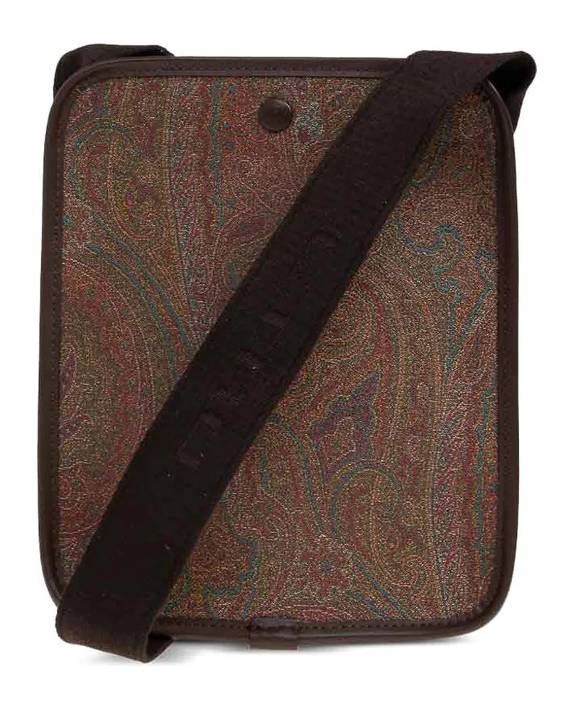 Etro Schultertasche - Braun Braun