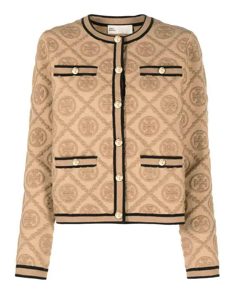 Tory Burch Cardigan - Beige Beige