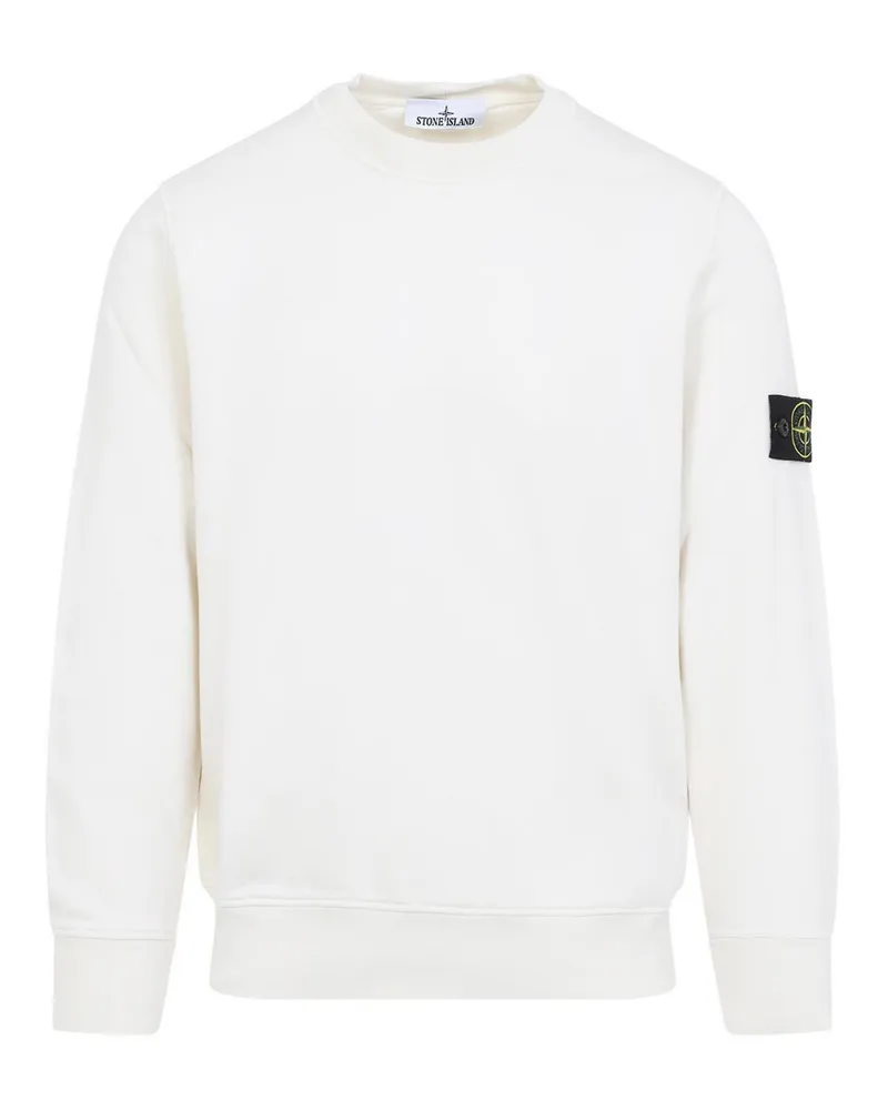 Stone Island Sweatshirt - Weiß Weiß