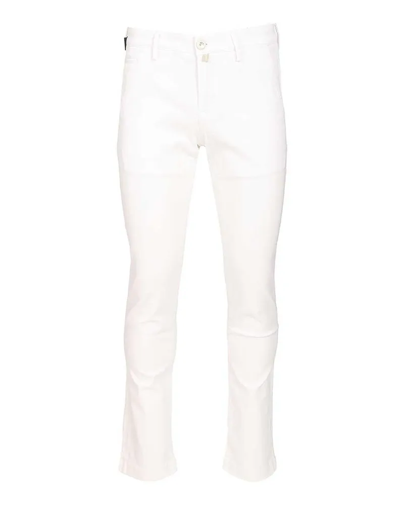 Jacob Cohën Casual Hose - Weiß Weiß