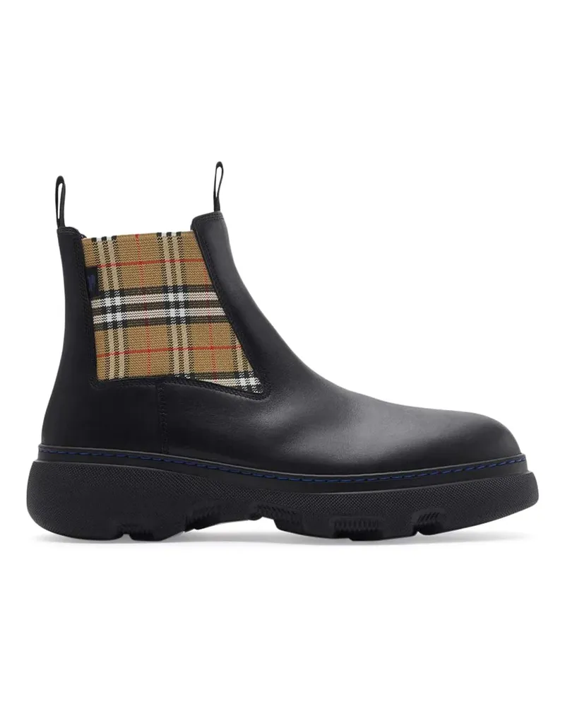 Burberry Stiefeletten - Schwarz Schwarz