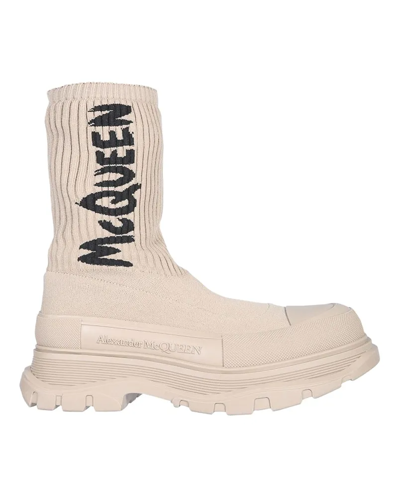 Alexander McQueen Stiefel - Beige Beige