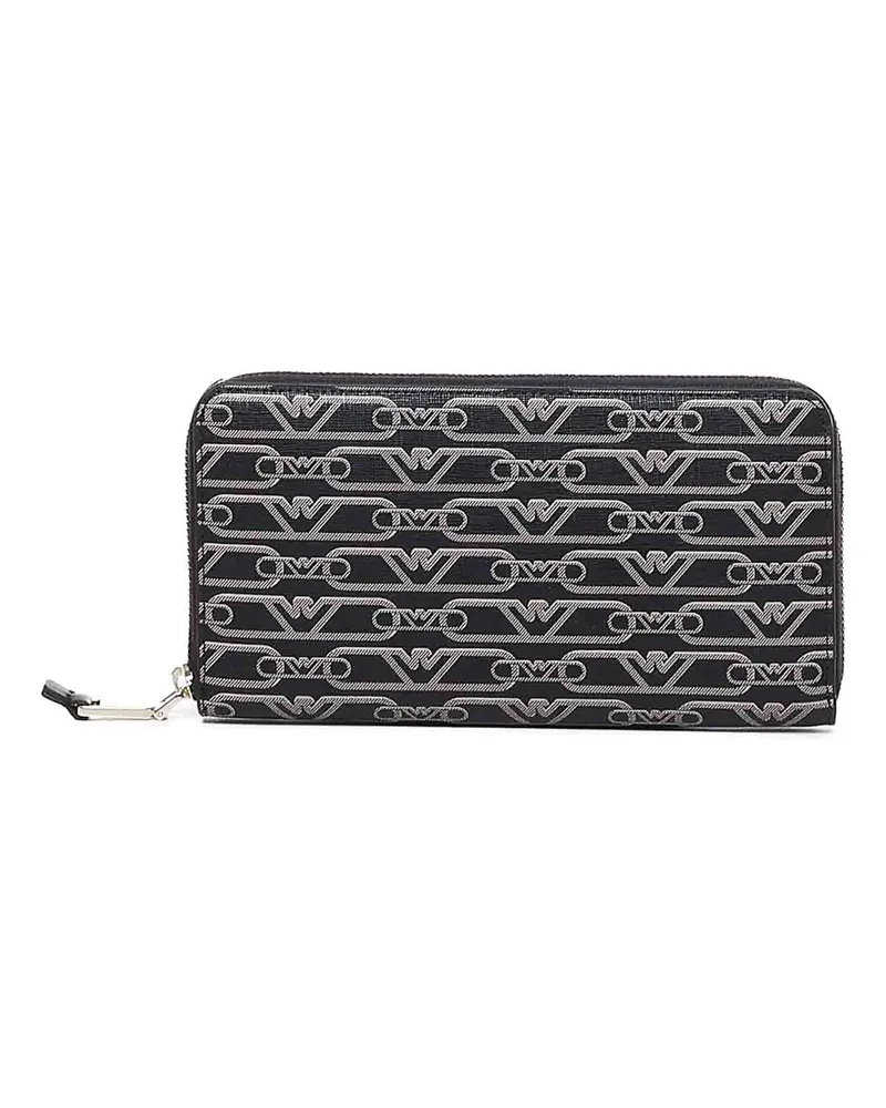 Emporio Armani Portemonnaie - Schwarz Schwarz
