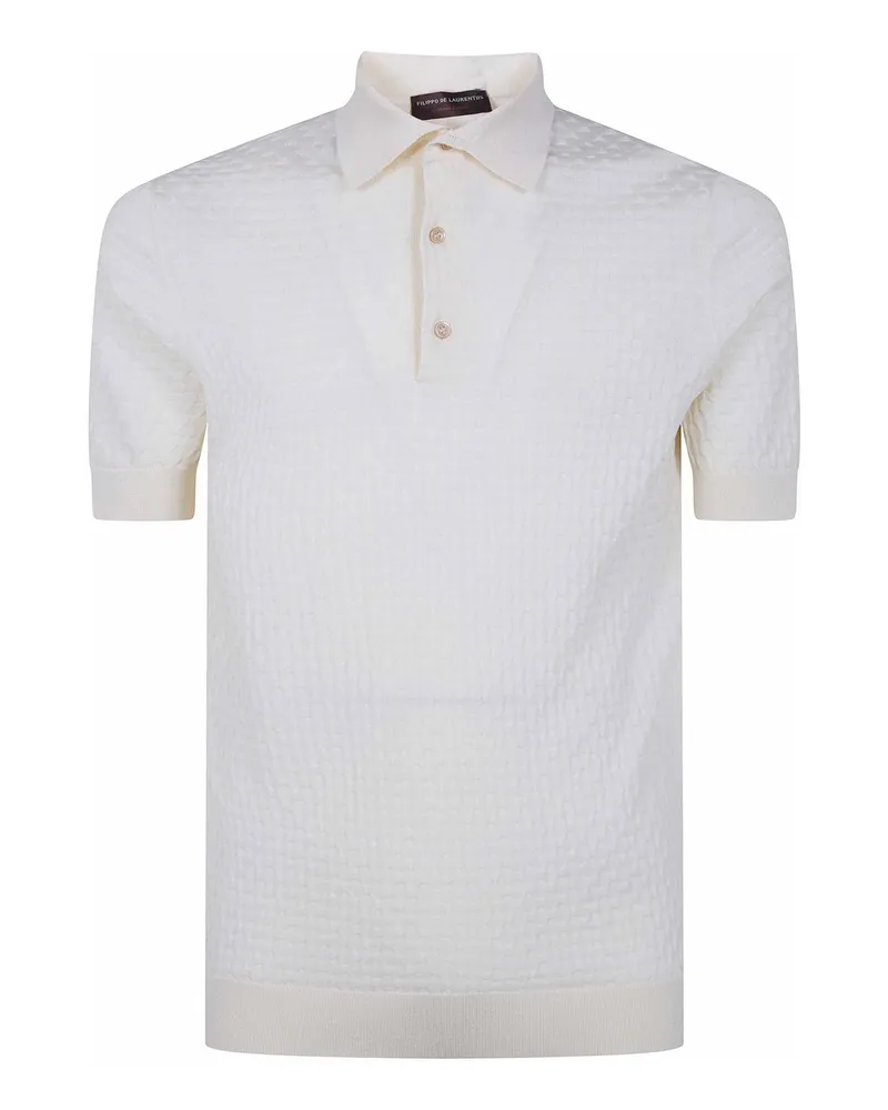 Filippo de Laurentiis Poloshirt - Weiß Weiß