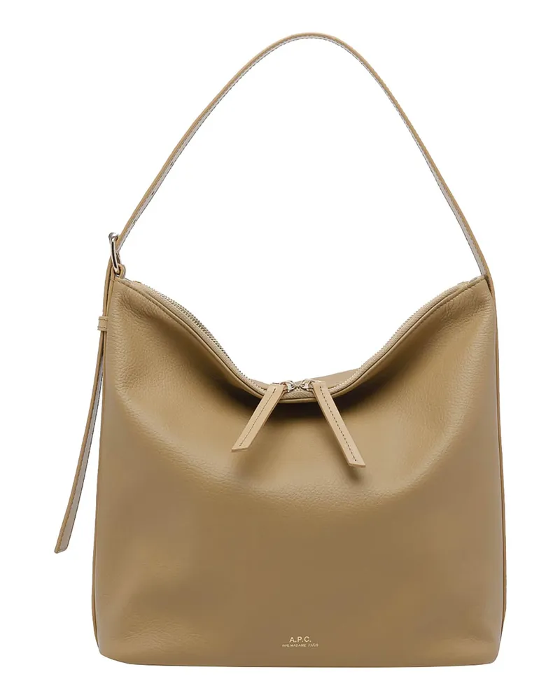 A.P.C. A. P.C. Schultertasche - Beige Beige