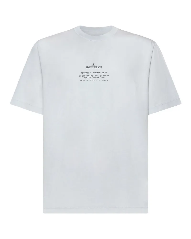 Stone Island T-Shirt - Blau Blau
