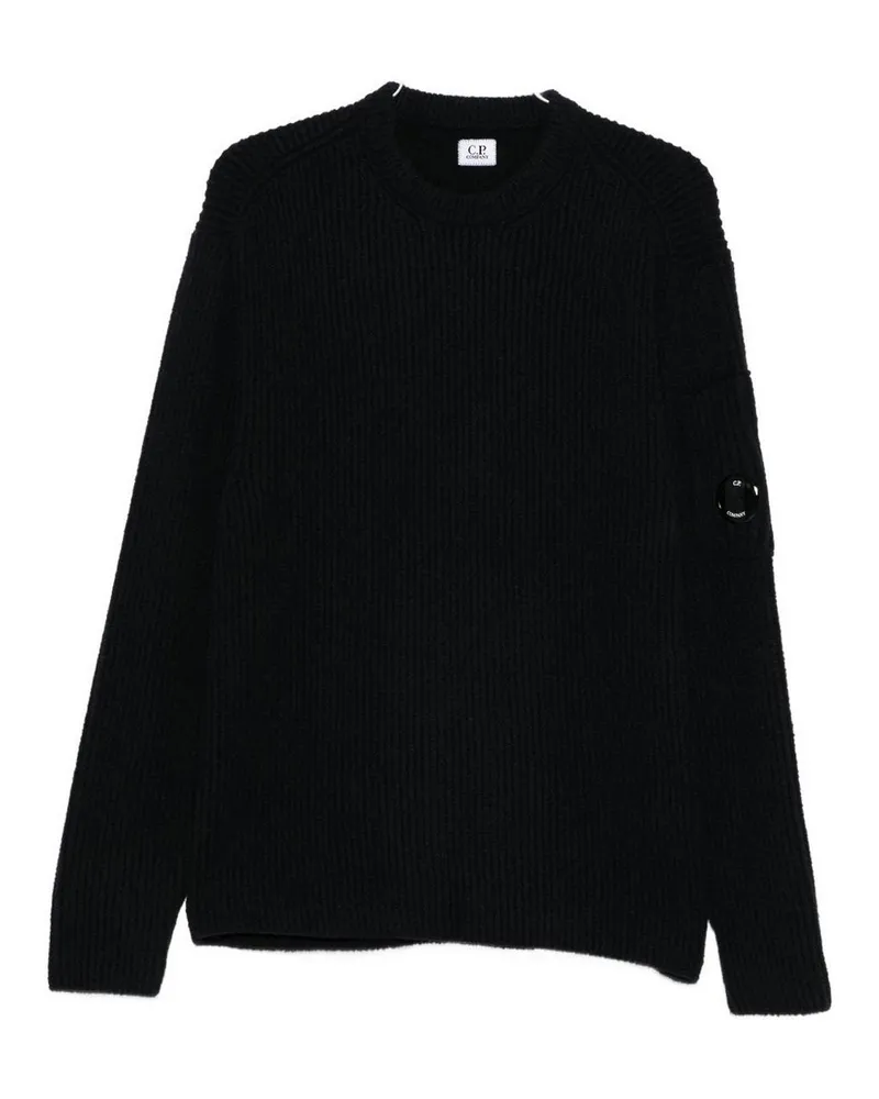 C.P. Company C. P. Company Rundhalspullover - Schwarz Schwarz