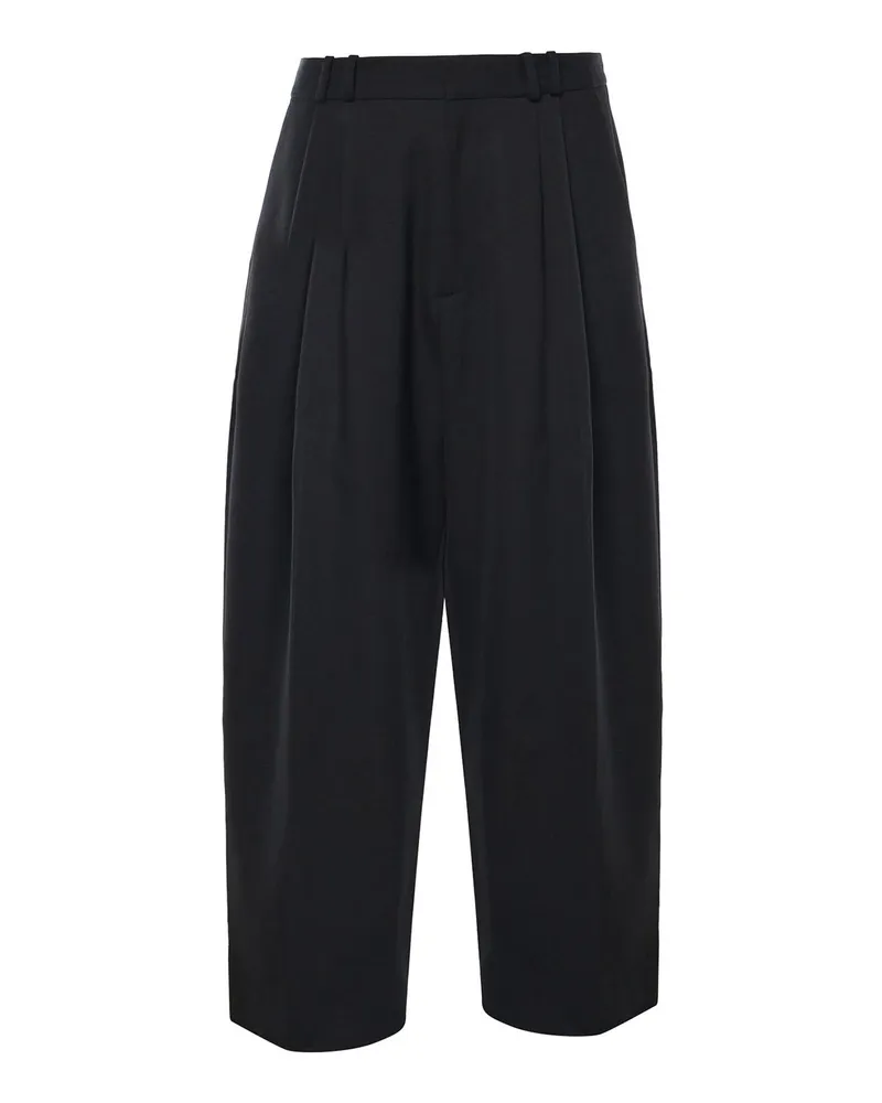 Studio Nicholson Formale Hose - Schwarz Schwarz