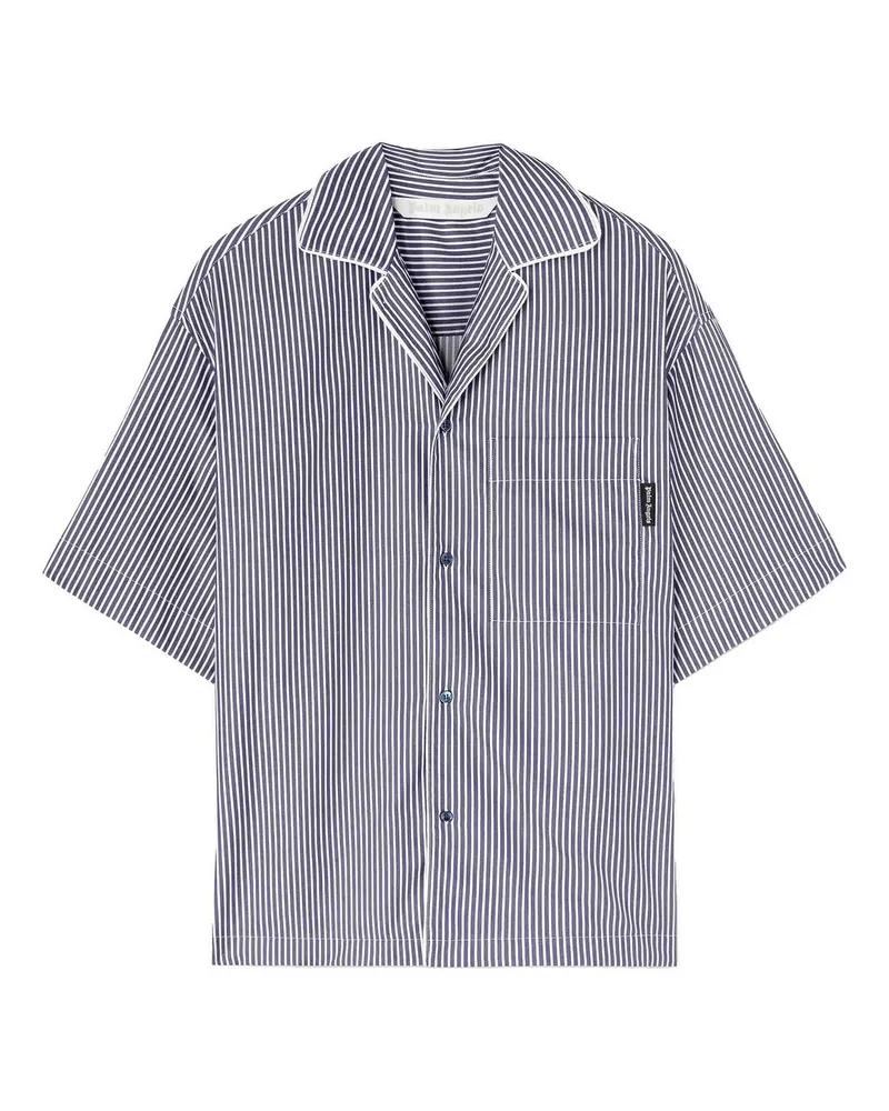 Palm Angels Hemd - Blau Blau
