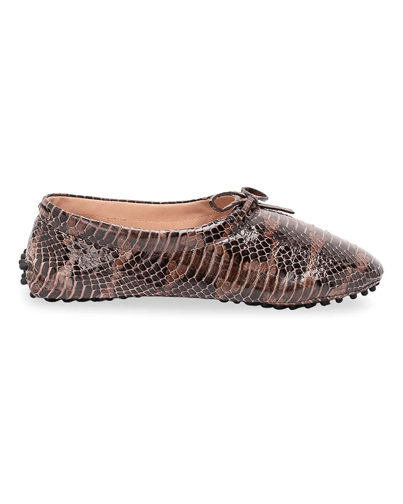 Alberta Ferretti Ballerinas - Braun Braun