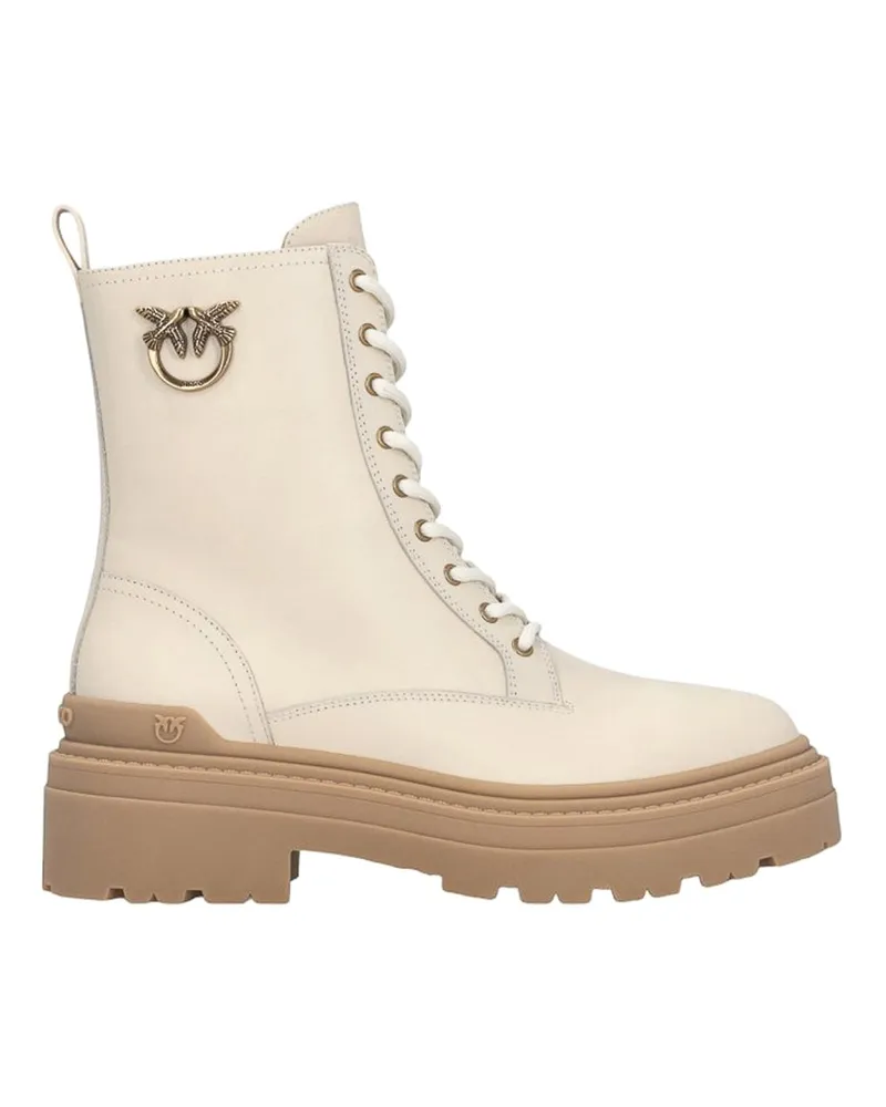 Pinko Stiefeletten - Weiß Weiß