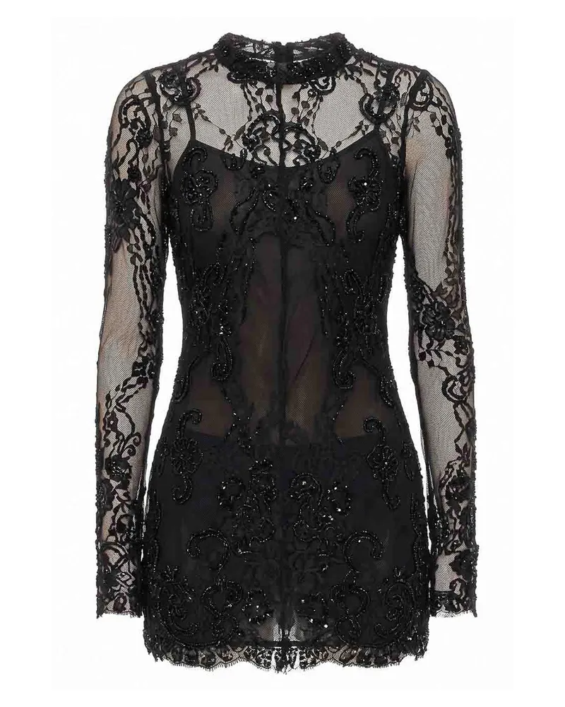 Blumarine Kurzes Kleid - Schwarz Schwarz