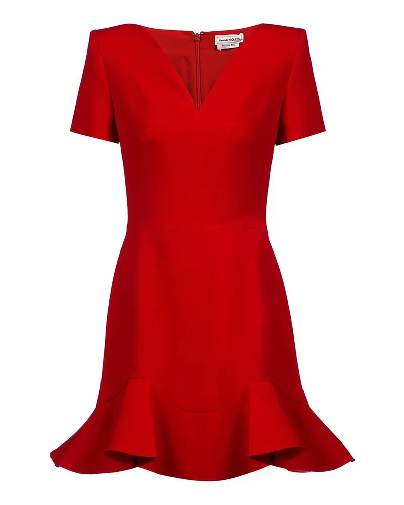 Alexander McQueen Kurzes Kleid - Rot Rot