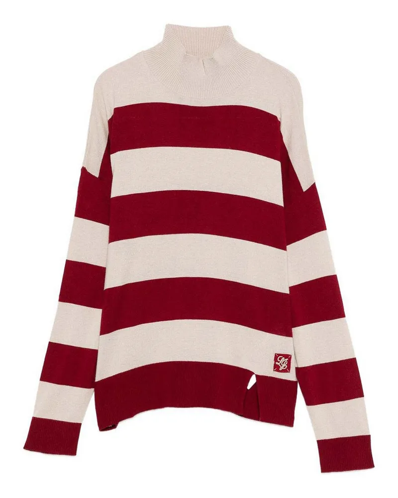 Liu Jo Rundhalspullover - Beige Beige