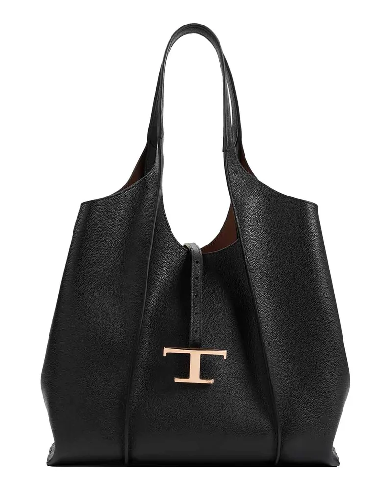 TOD'S Umhängetasche - Schwarz Schwarz