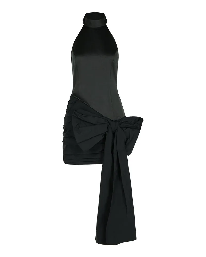 ROTATE Birger Christensen Kurzes Kleid - Schwarz Schwarz