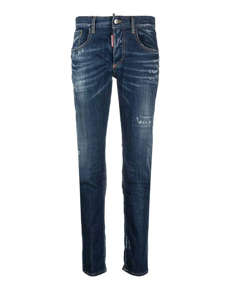 Dsquared2 Straight Leg Jeans Dunkles