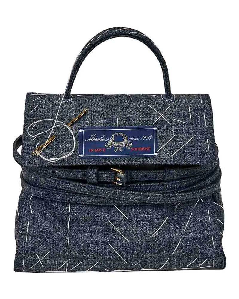 Moschino Umhängetasche - Grau Grau