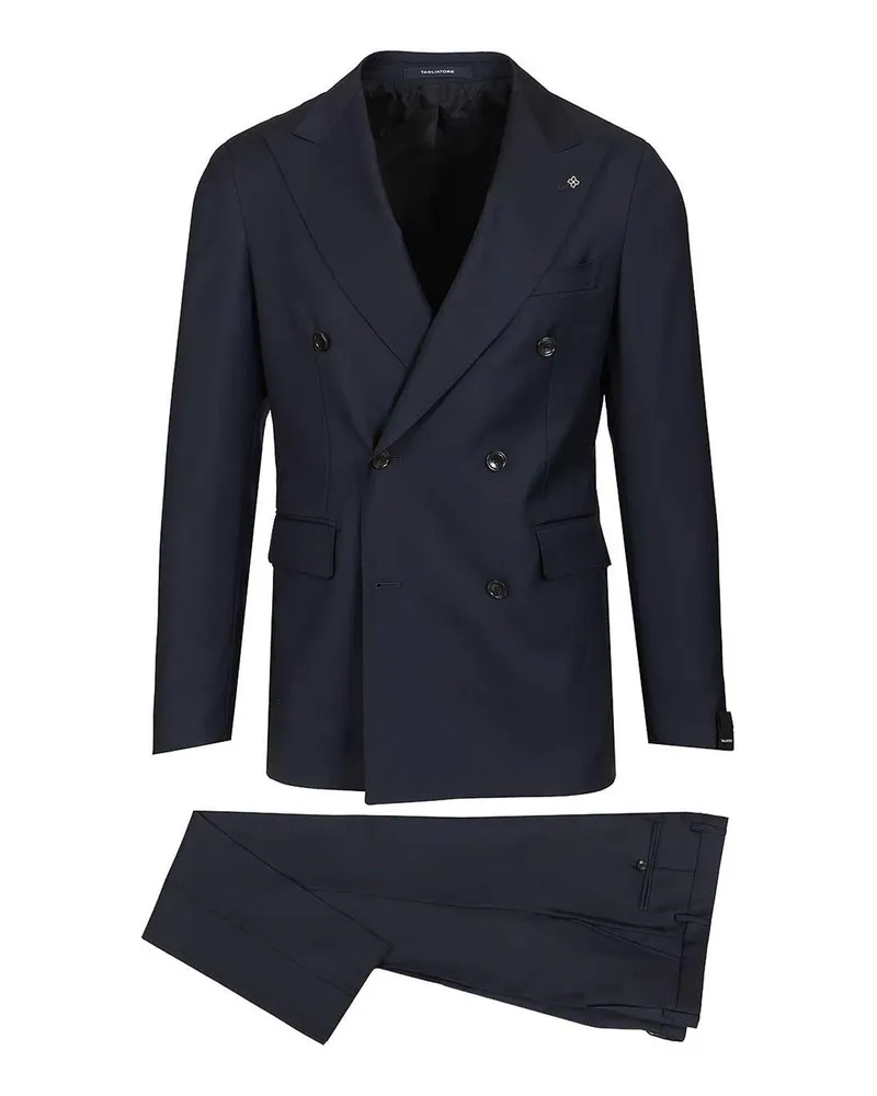 Tagliatore Eleganter Anzug - Blau Blau