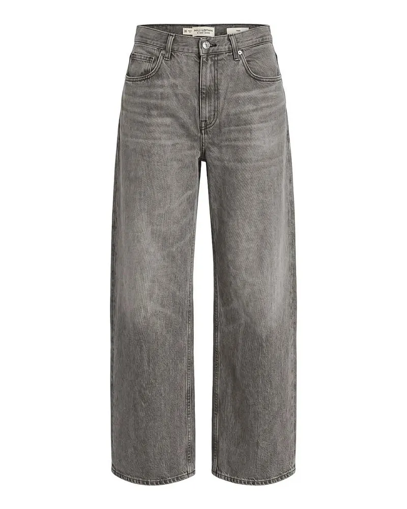 Nili Lotan Straight Leg Jeans - Grau Grau
