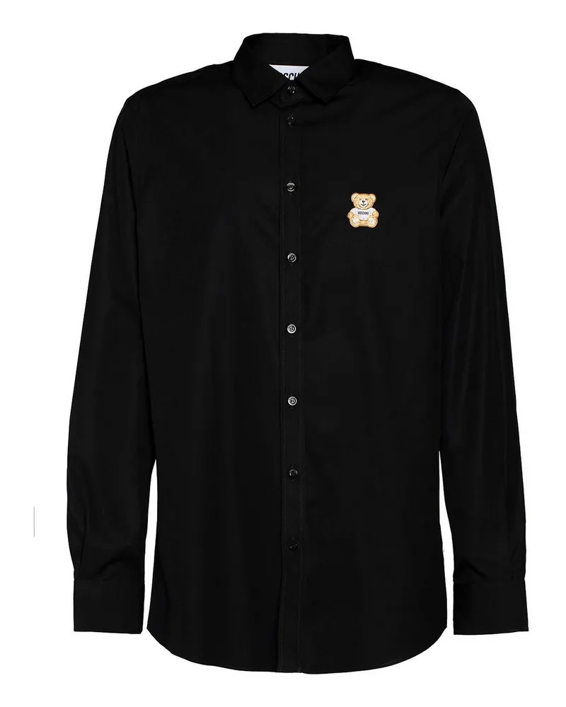 Moschino Hemd - Schwarz Schwarz