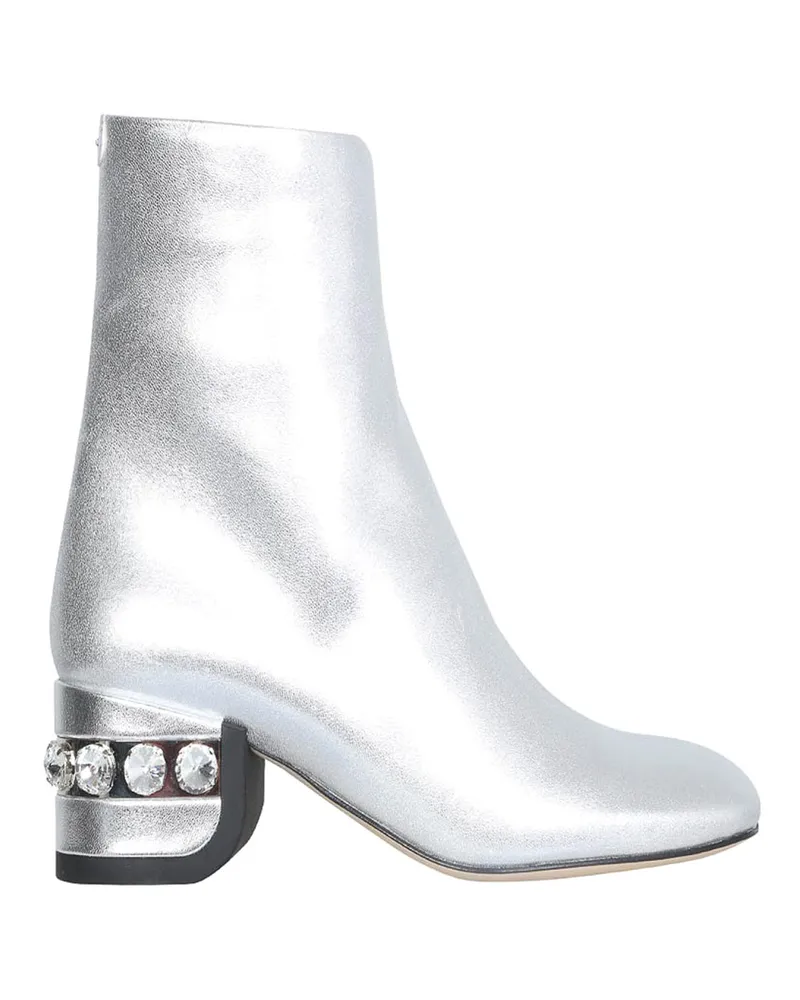 Nicholas Kirkwood Stiefel - Silber Silber