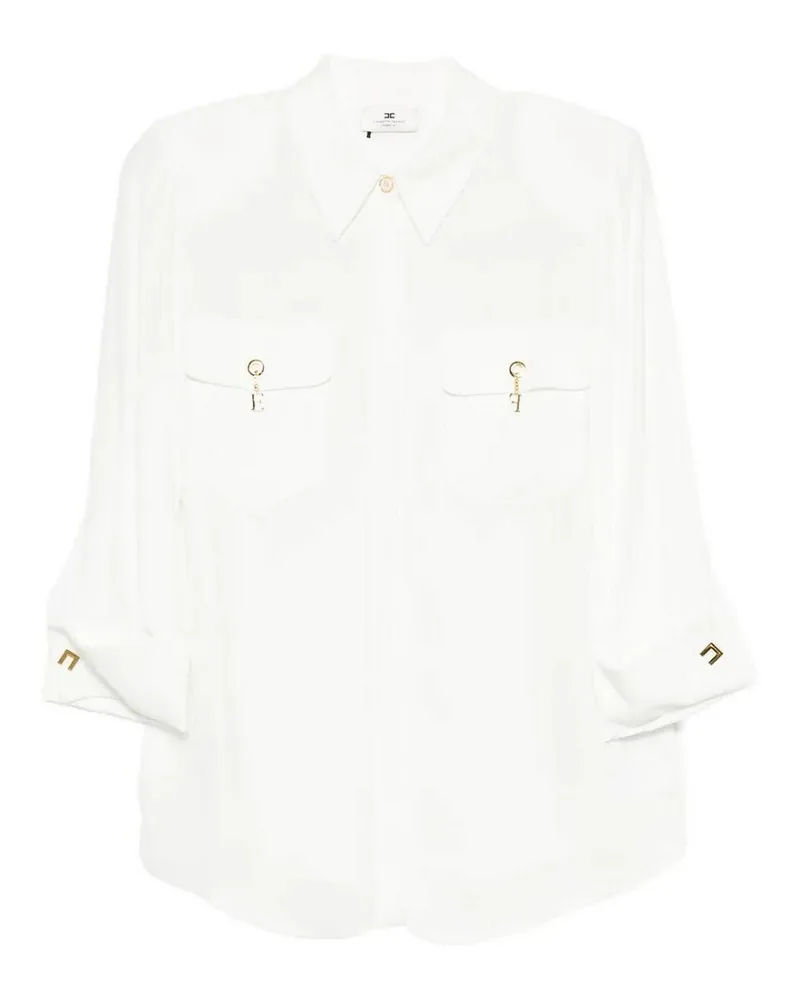 Elisabetta Franchi Hemd - Creme Creme