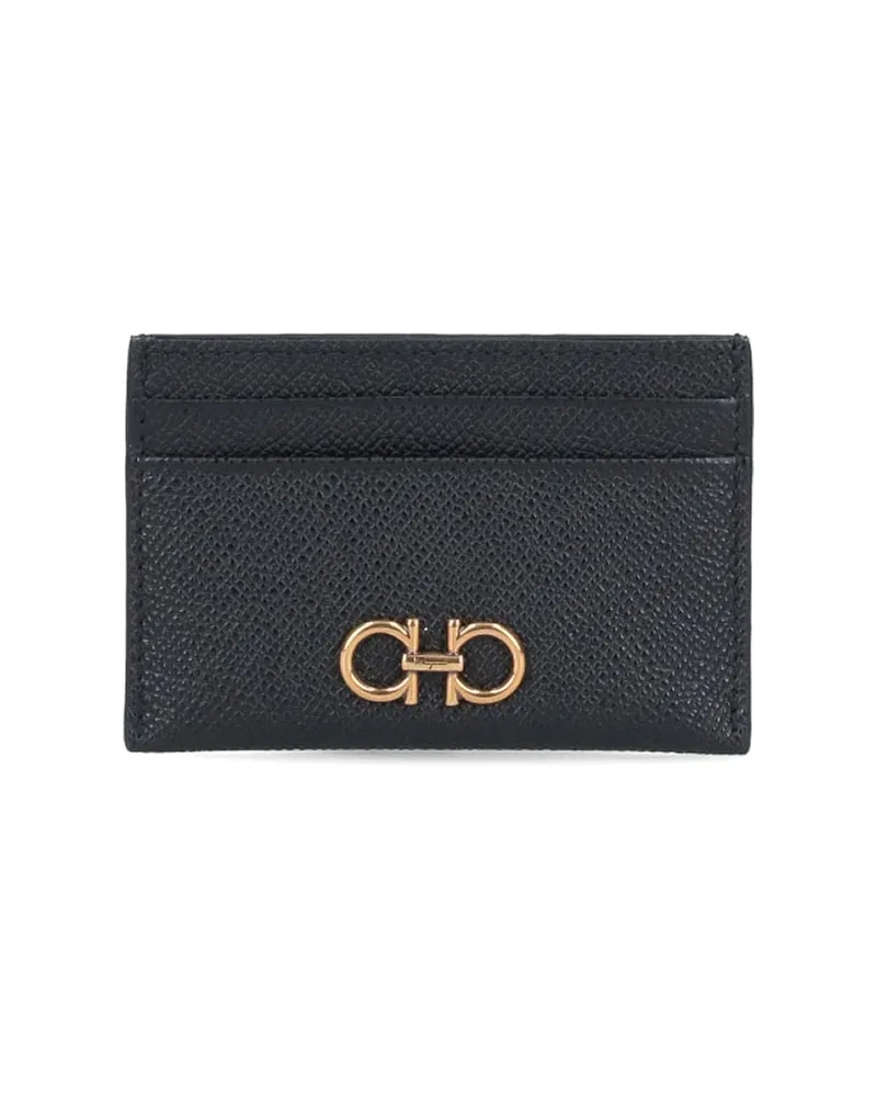 Ferragamo Portemonnaie - Schwarz Schwarz