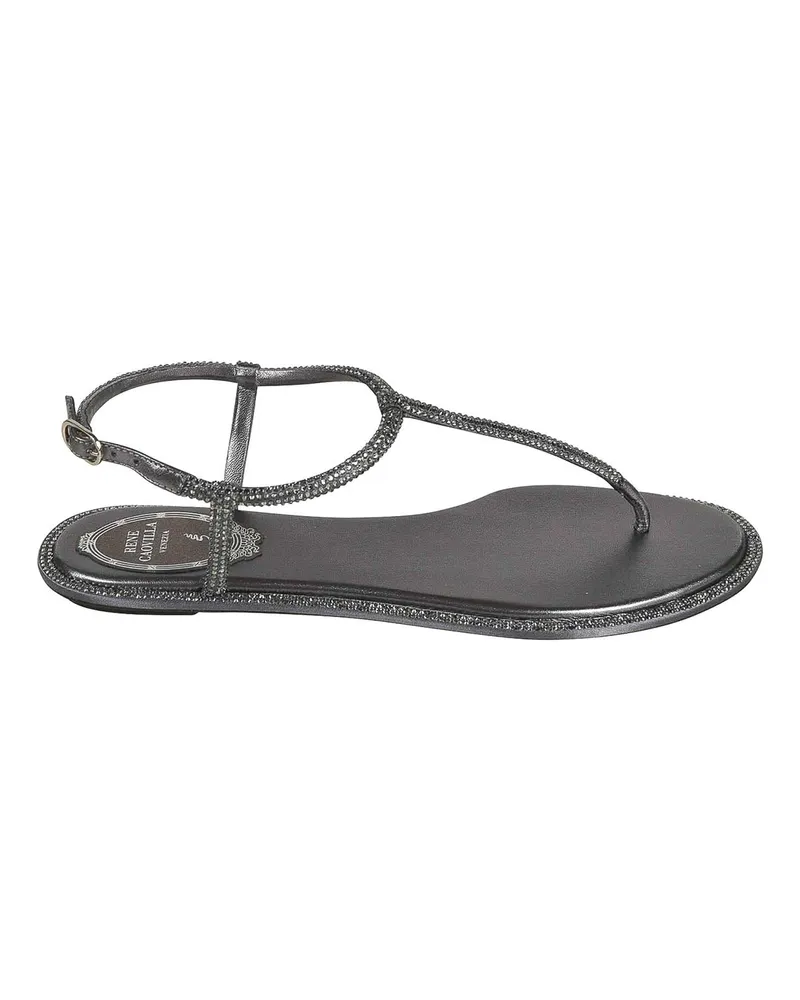 René Caovilla Sandalen - Hellgrau Hellgrau