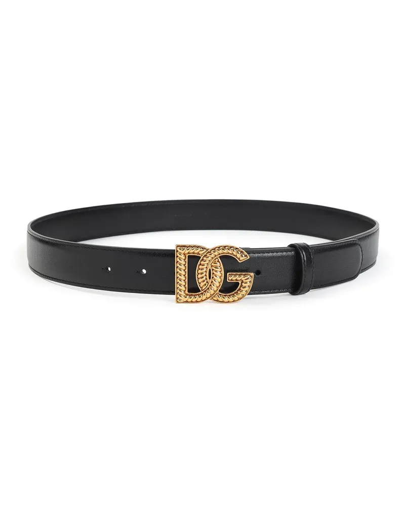 Dolce & Gabbana Gürtel - Schwarz Schwarz