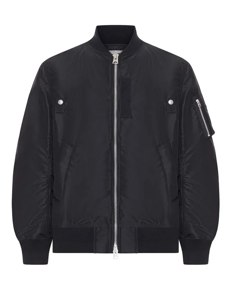 Sacai Bomberjacke - Schwarz Schwarz