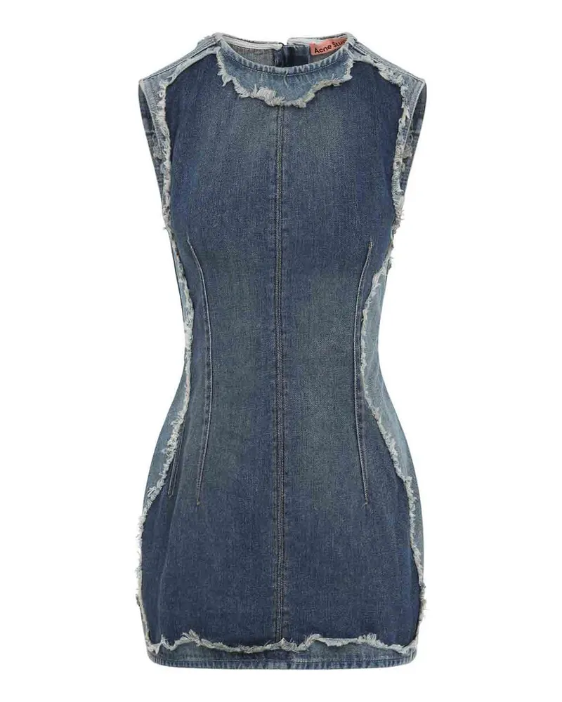 Acne Studios Kurzes Kleid - Dunkles Jeansblau Dunkles