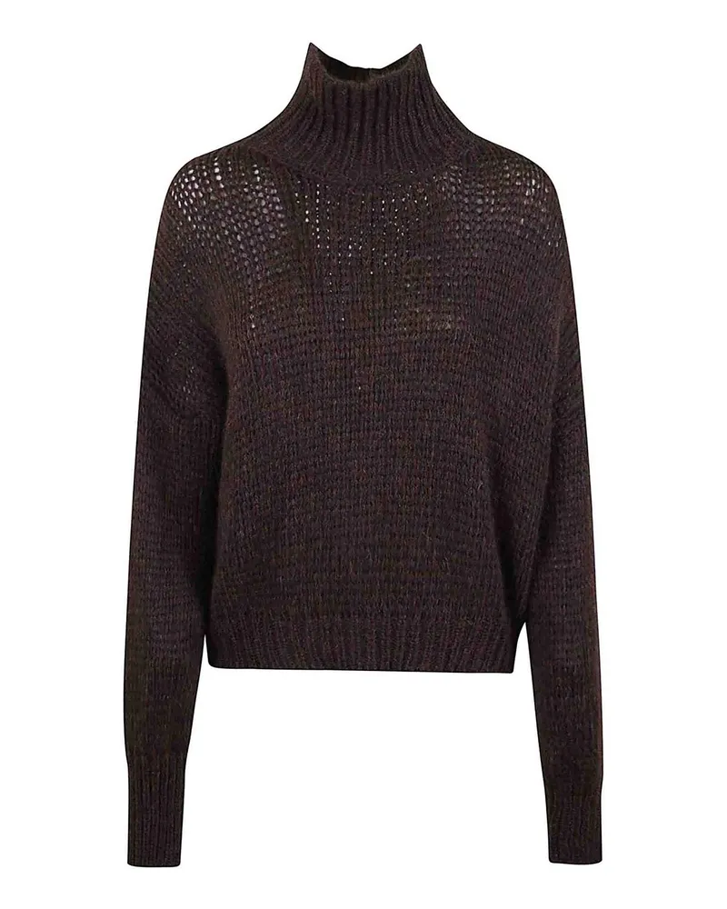 Roberto Collina Rollkragenpullover - Braun Braun