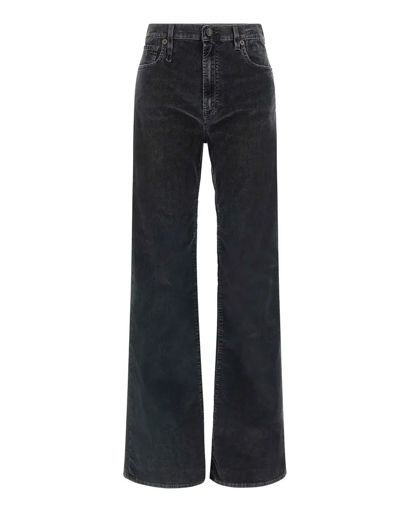 R13 Schlagjeans - Schwarz Schwarz