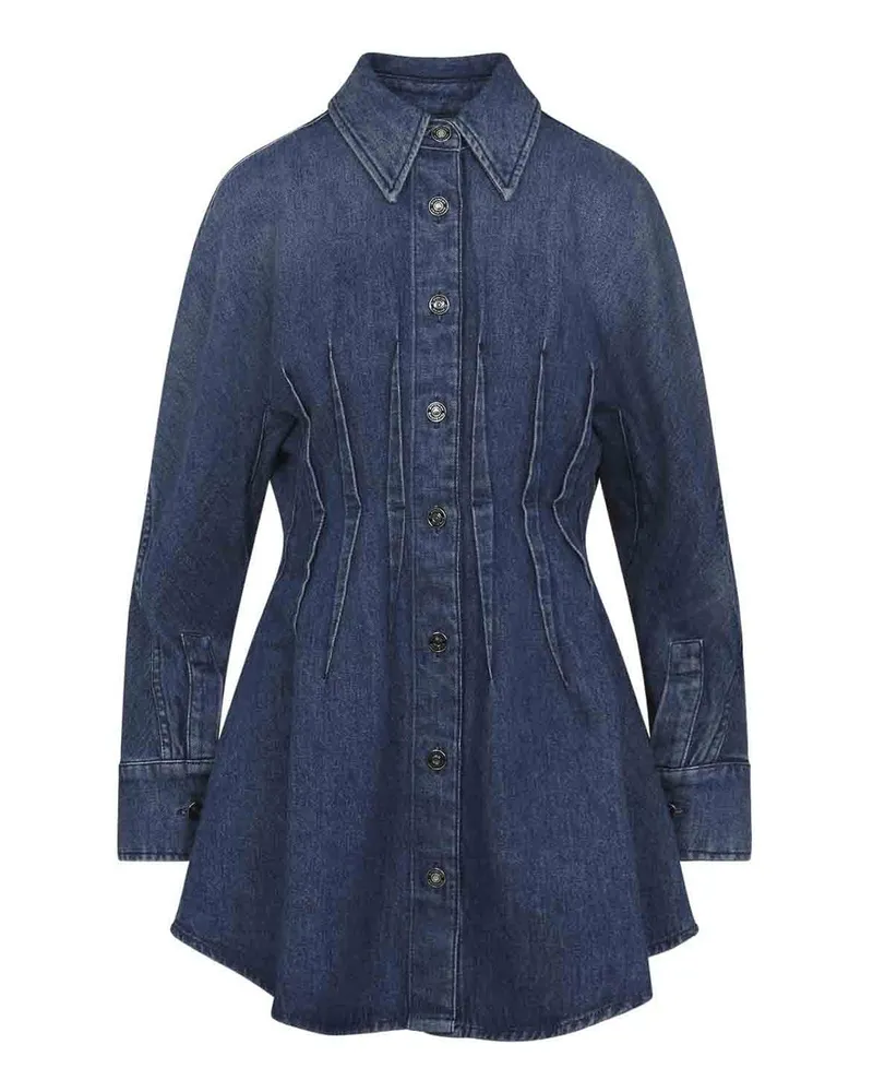 Givenchy Kurzes Kleid - Jeansblau Jeansblau