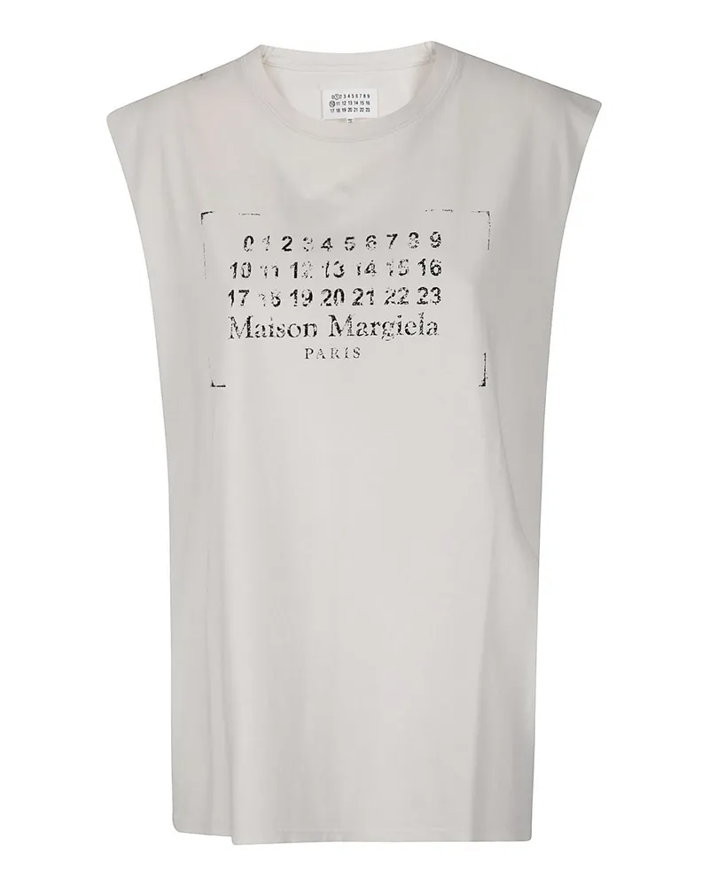 Maison Margiela Top - Weiß Weiß