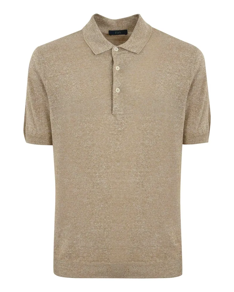 Fay Poloshirt - Beige Beige