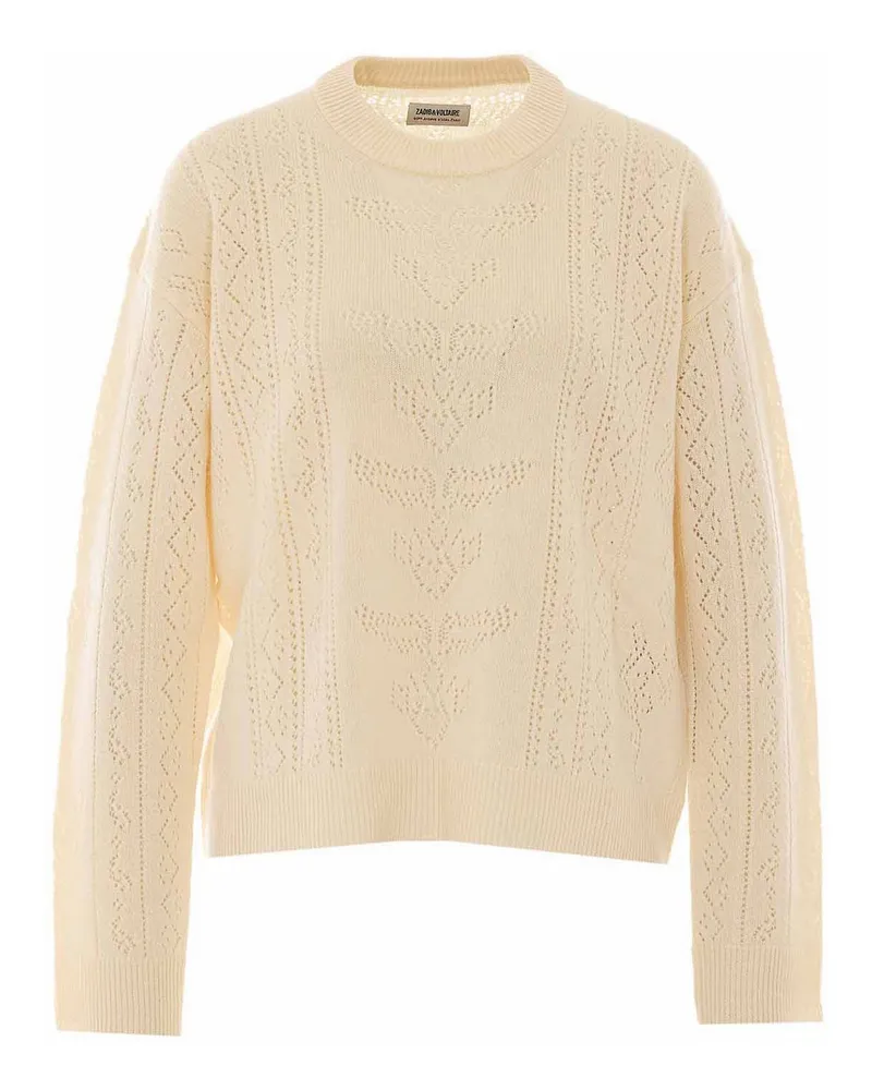 Zadig & Voltaire Rundhalspullover - Beige Beige