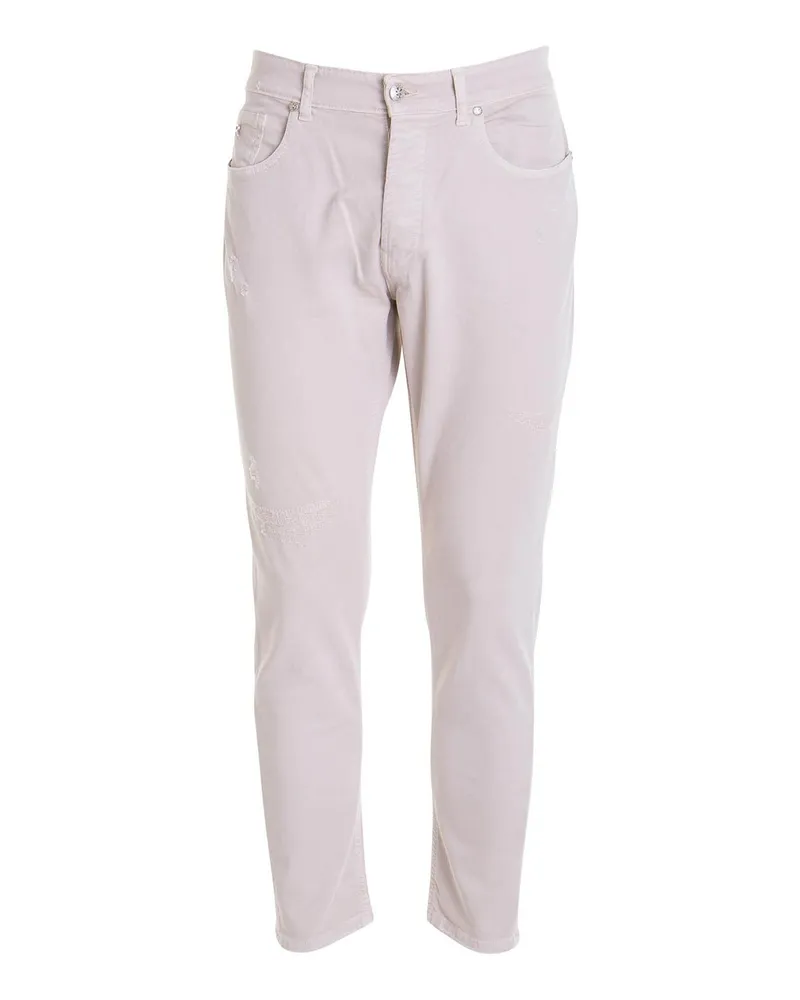 John Richmond Bootcut Jeans - Beige Beige