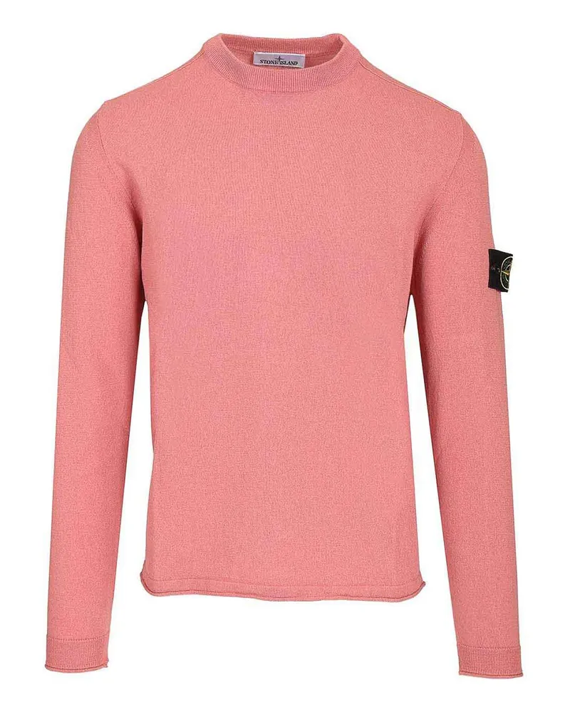 Stone Island Rundhalspullover - Lila Lila