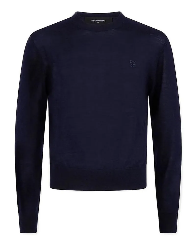 Dsquared2 Rundhalspullover - Blau Blau